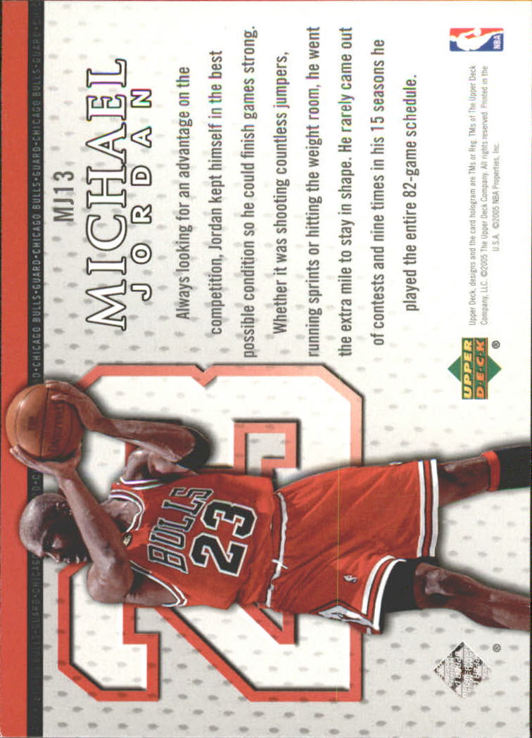 Set carte Upper Deck Basket Michael Jordan/LeBron James 2005/2006 - Foto 97 di 125
