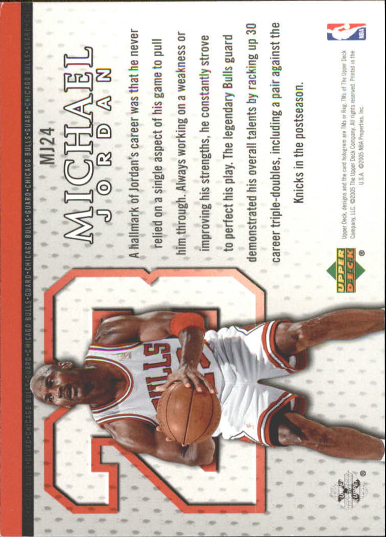 Set carte Upper Deck Basket Michael Jordan/LeBron James 2005/2006 - Foto 109 di 125