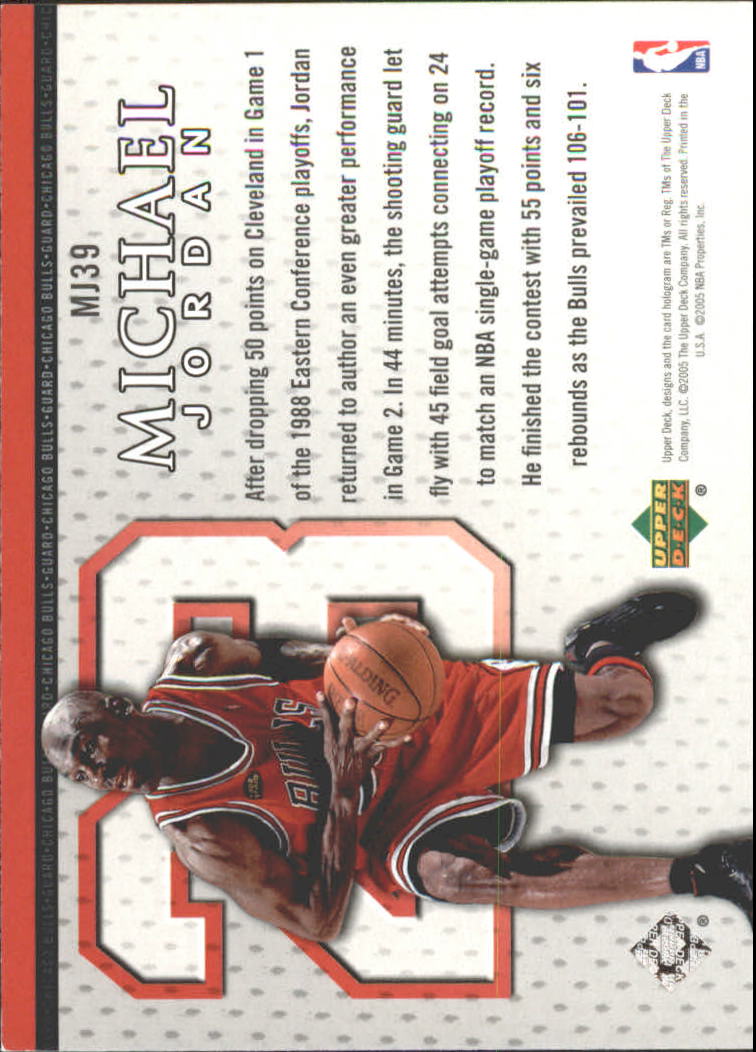 Set carte Upper Deck Basket Michael Jordan/LeBron James 2005/2006 - Foto 121 di 125
