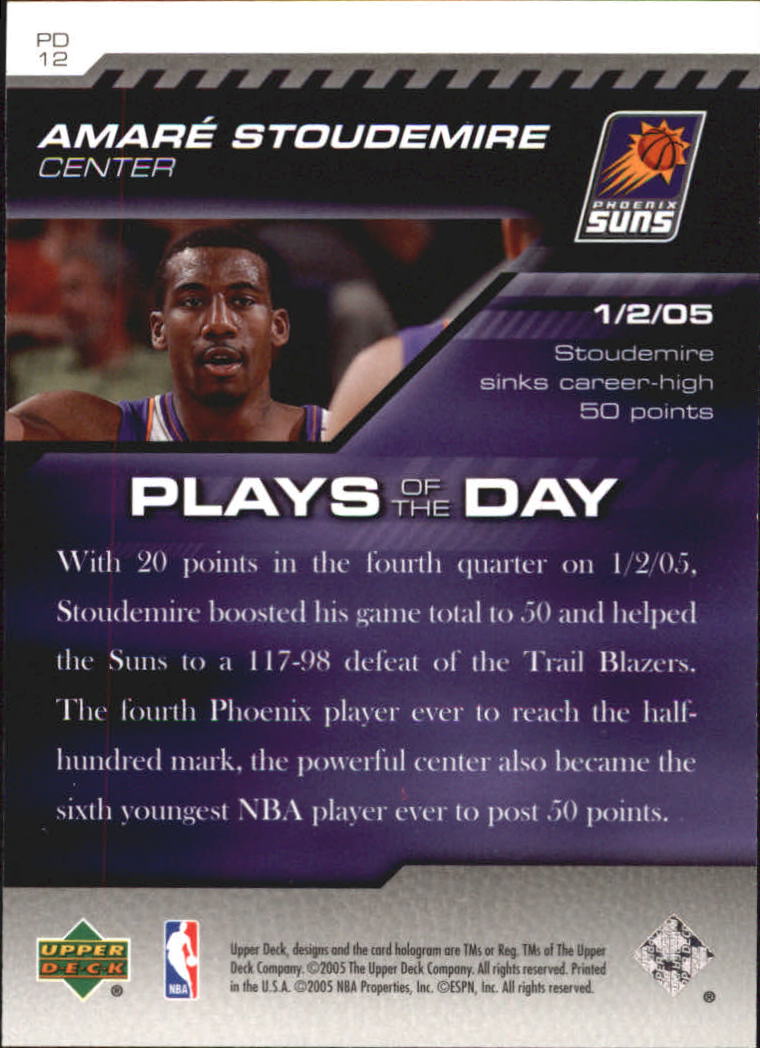 2005/2006 ESPN (Upper Deck) Basketball - Picture 19 of 284