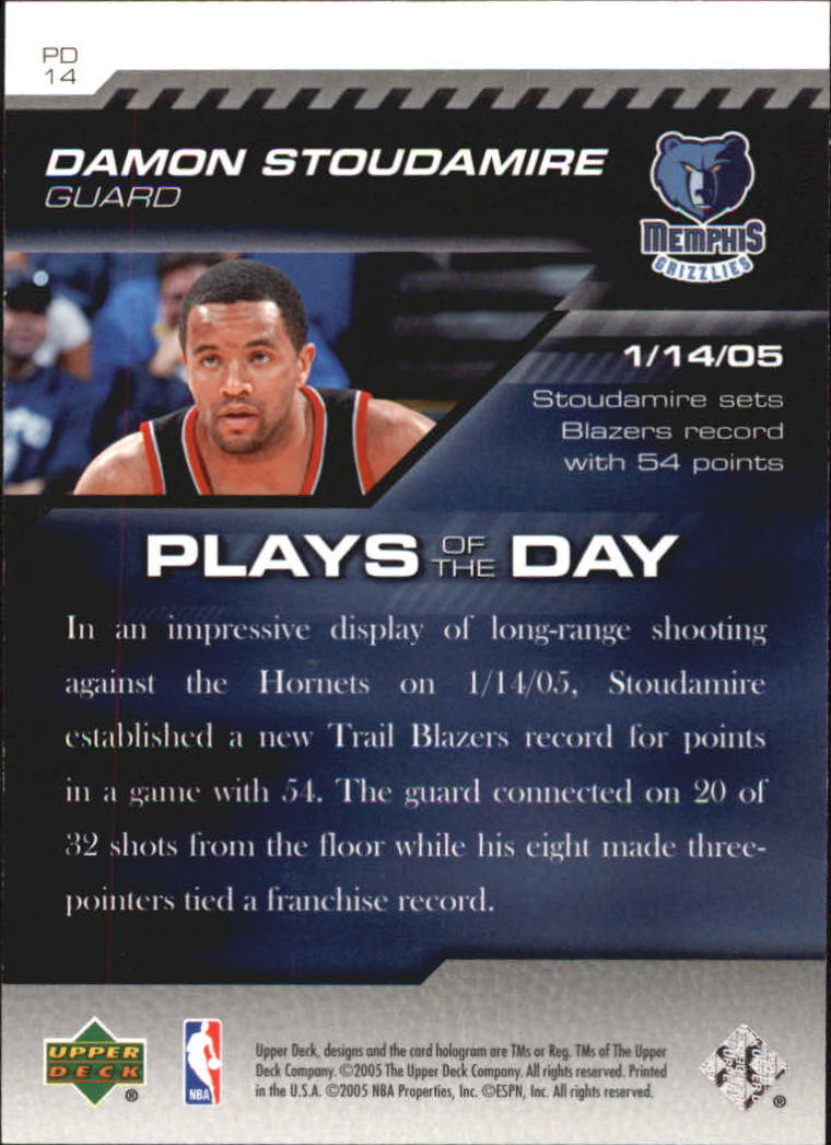2005/2006 ESPN (Upper Deck) Basketball - Picture 17 of 284