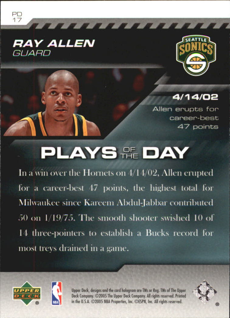 2005/2006 ESPN (Upper Deck) Basketball - Picture 15 of 284