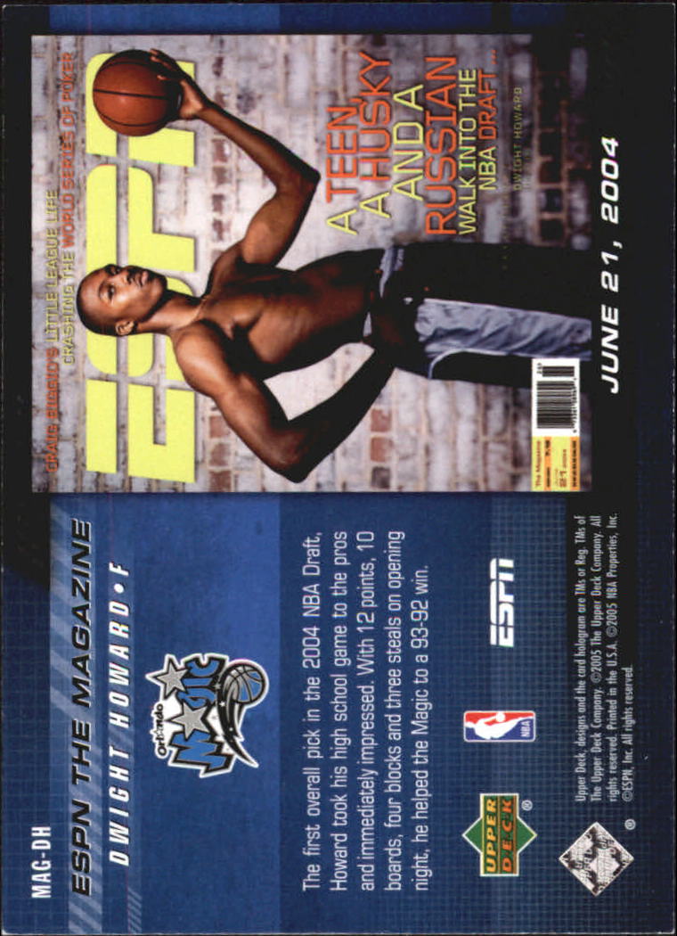 2005/2006 ESPN (Upper Deck) Basketball - Picture 7 of 284