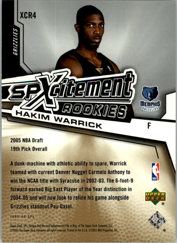 2005/2006 SPX (Upper Deck) Basketball - Picture 81 of 299