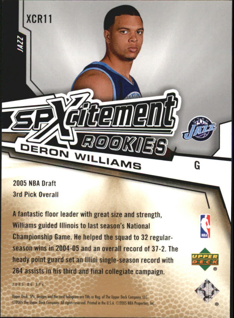 2005/2006 SPX (Upper Deck) Basketball - Picture 71 of 299