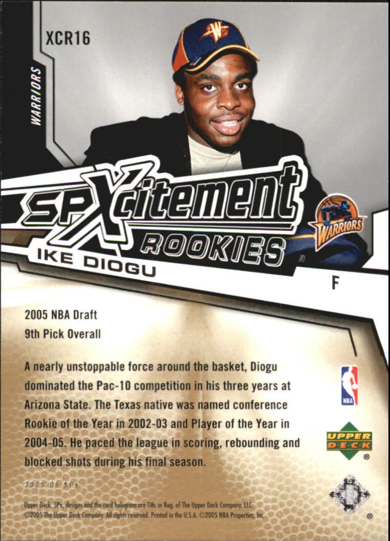 2005/2006 SPX (Upper Deck) Basketball - Picture 63 of 299