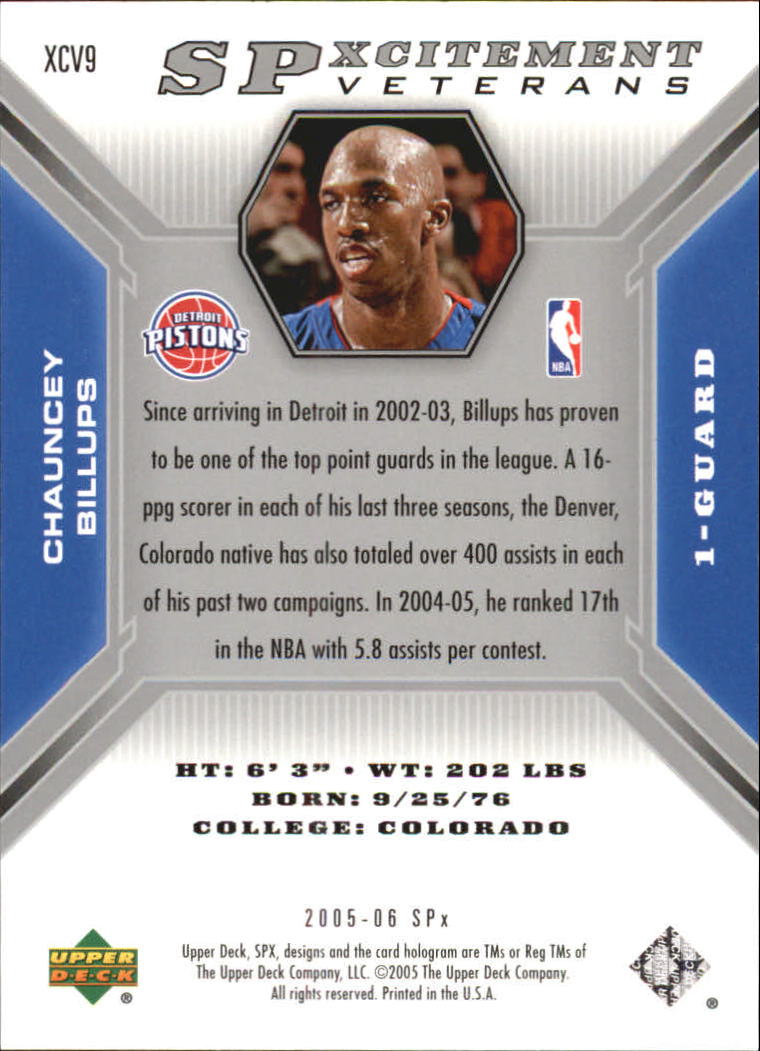 2005/2006 SPX (Upper Deck) Basketball - Picture 47 of 299