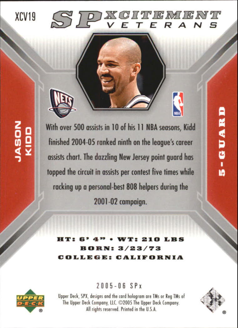 2005/2006 SPX (Upper Deck) Basketball - Picture 31 of 299