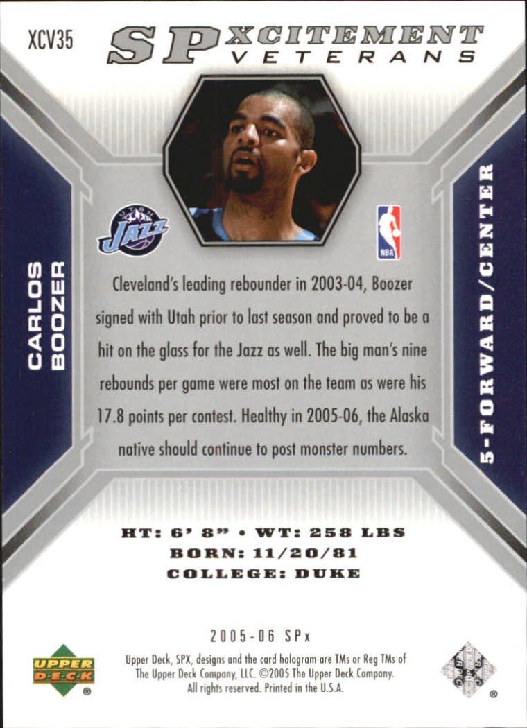 2005/2006 SPX (Upper Deck) Basketball - Picture 9 of 299