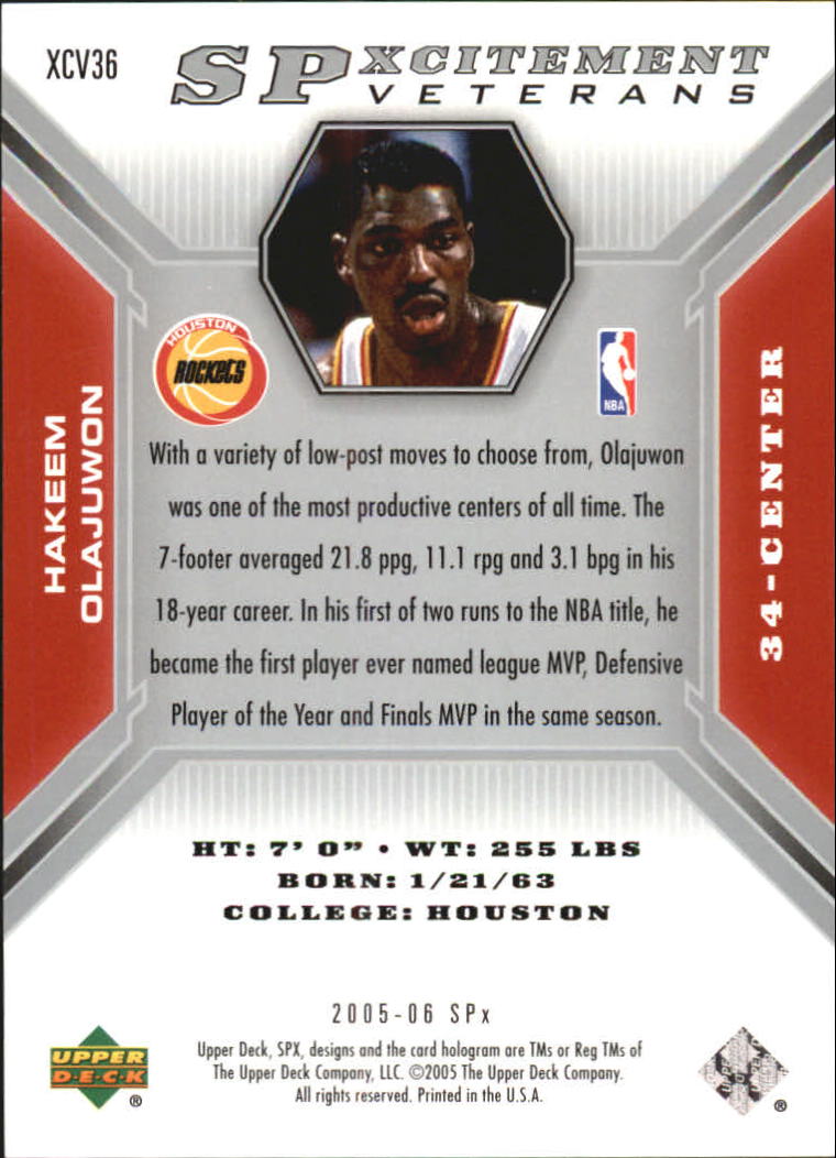 2005/2006 SPX (Upper Deck) Basketball - Picture 7 of 299