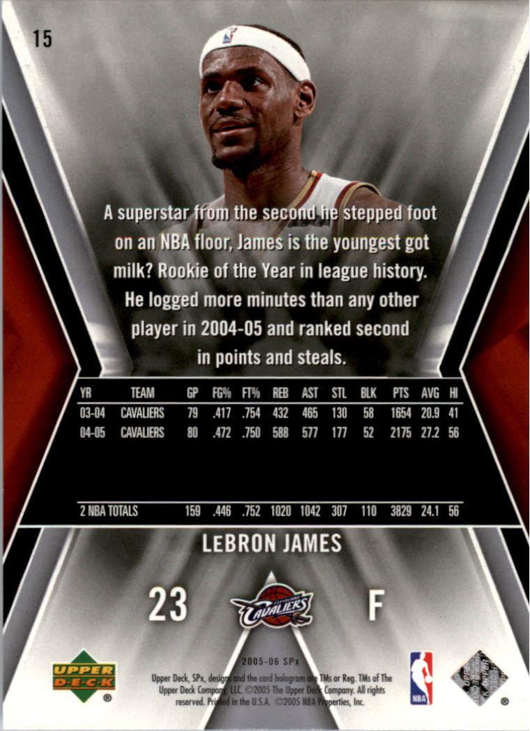 2005/2006 SPX (Upper Deck) Basketball - Picture 273 of 299