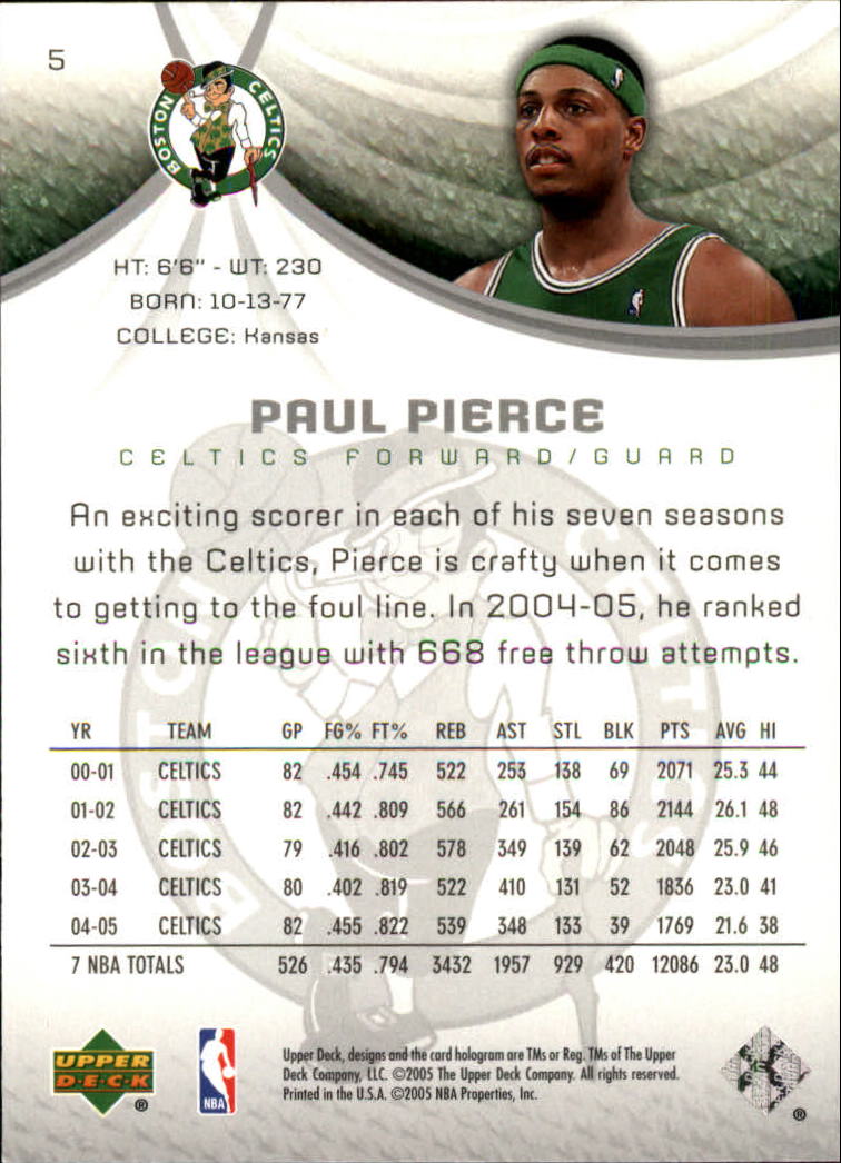 2005/2006 SP Game Used (Upper Deck) Basketball - Picture 11 of 293