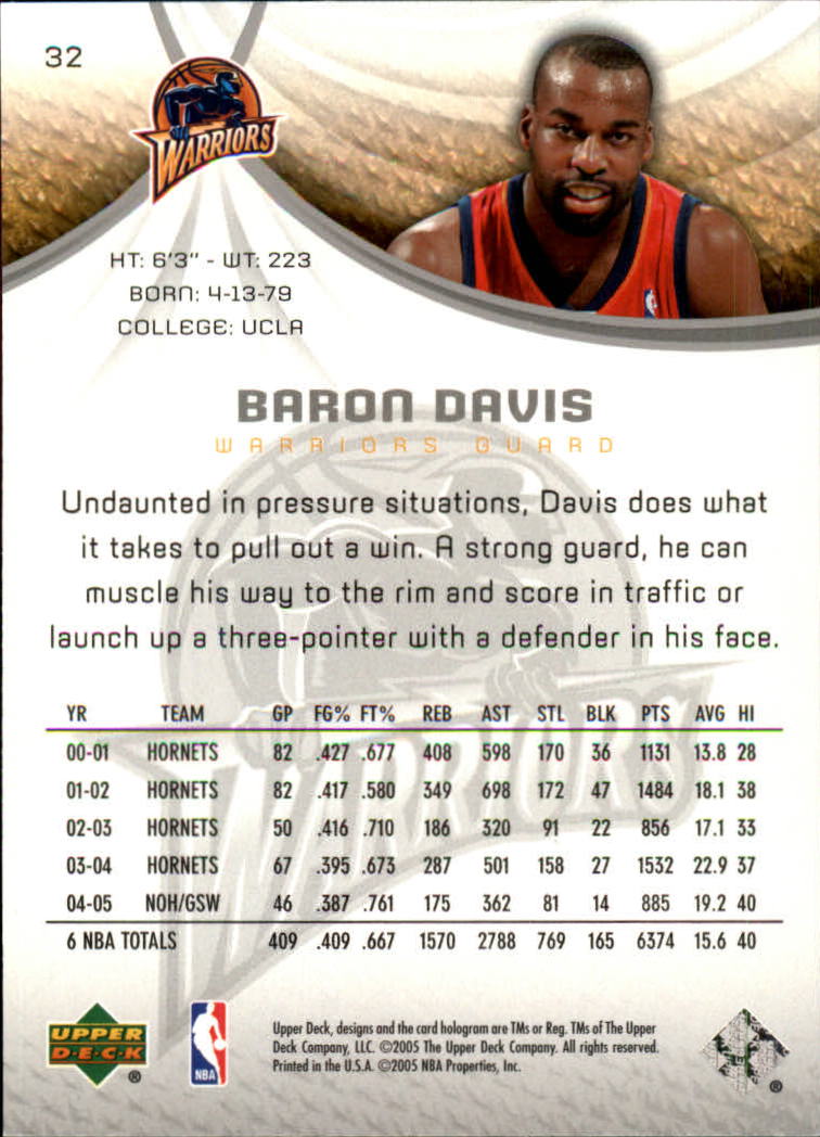 2005/2006 SP Game Used (Upper Deck) Basketball - Picture 63 of 293