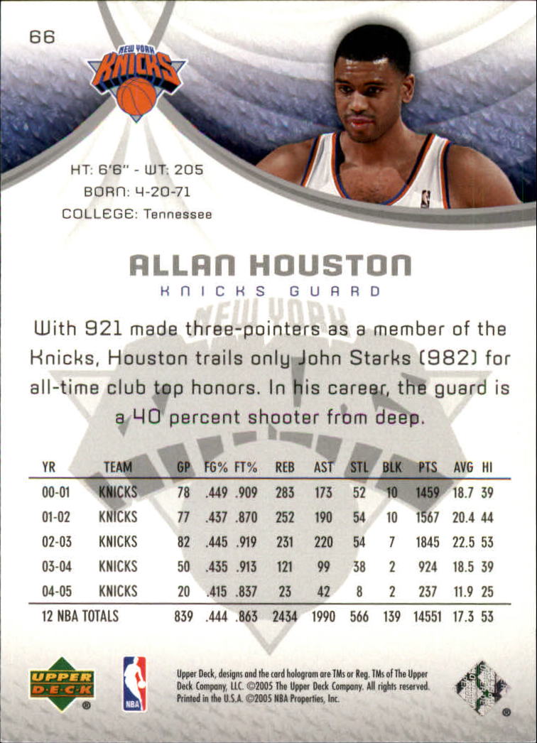 2005/2006 SP Game Used (Upper Deck) Basketball - Picture 131 of 293