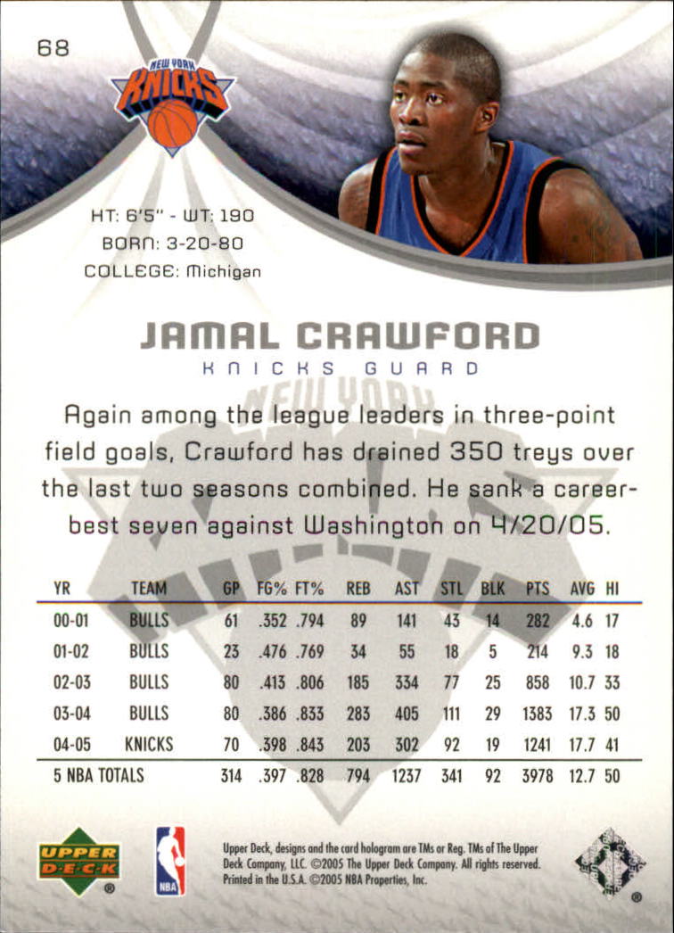 2005/2006 SP Game Used (Upper Deck) Basketball - Picture 135 of 293