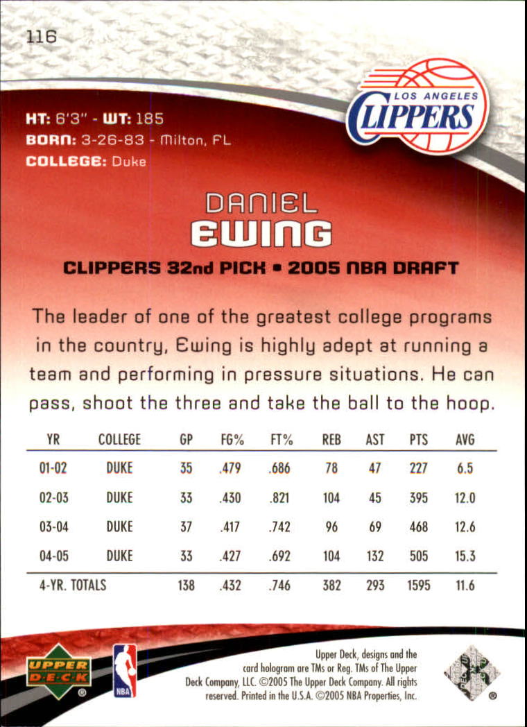 2005/2006 SP Game Used (Upper Deck) Basketball - Picture 219 of 293