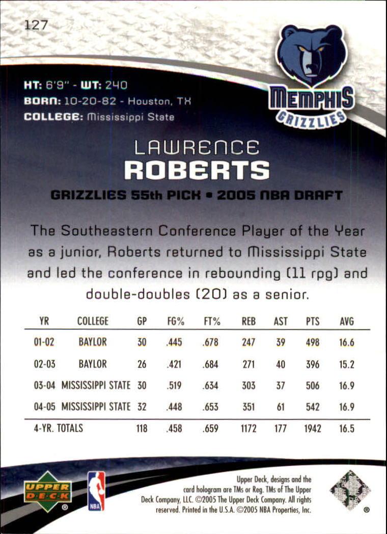 2005/2006 SP Game Used (Upper Deck) Basketball - Picture 231 of 293