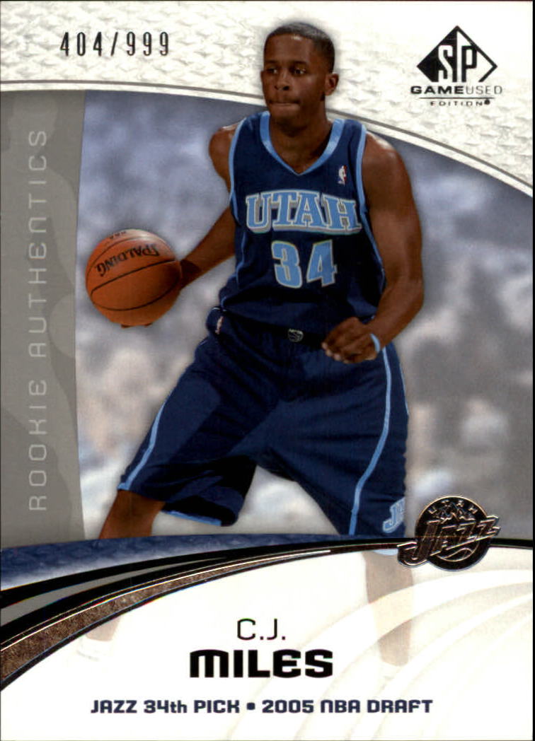 2005/2006 SP Game Used (Upper Deck) Basketball - Picture 232 of 293