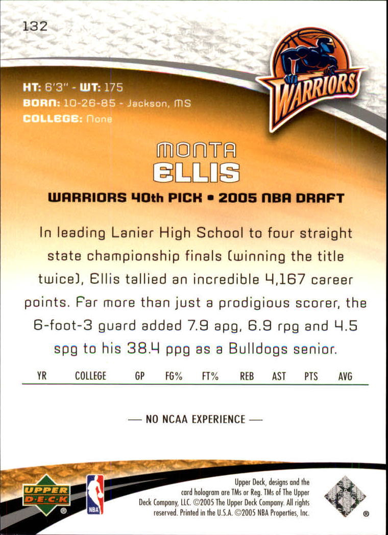 2005/2006 SP Game Used (Upper Deck) Basketball - Picture 239 of 293