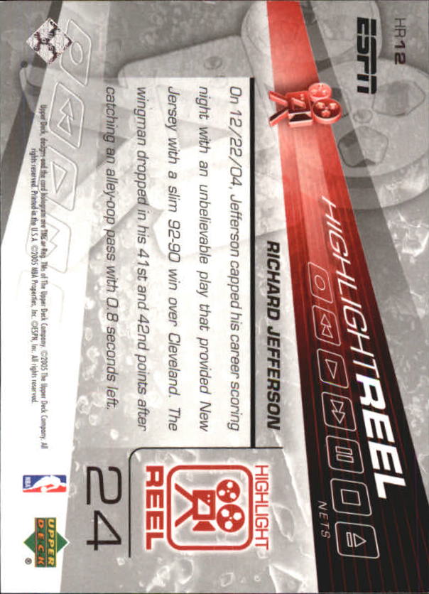2005/2006 ESPN (Upper Deck) Basketball - Picture 63 of 284