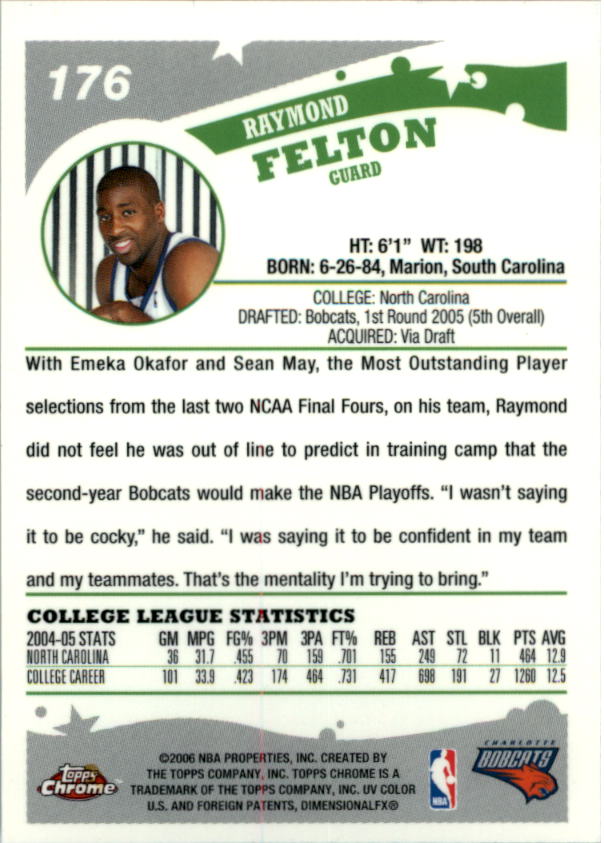 2005-06 Topps Chrome Basketball "Main Set" Cards #1 to #275 Rookies and Veterans - Picture 305 of 483