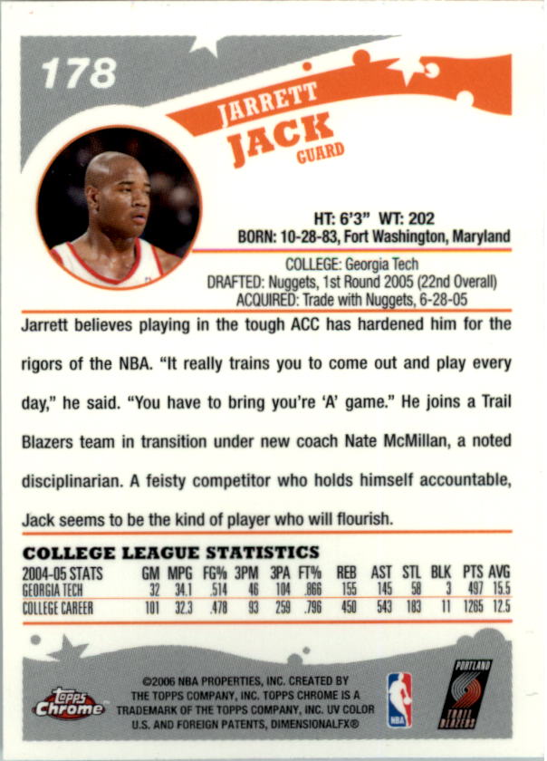 2005-06 Topps Chrome Basketball "Main Set" Cards #1 to #275 Rookies and Veterans - Picture 309 of 483