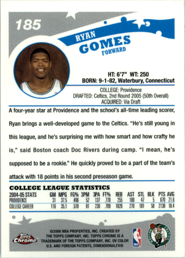 2005-06 Topps Chrome Basketball "Main Set" Cards #1 to #275 Rookies and Veterans - Picture 323 of 483
