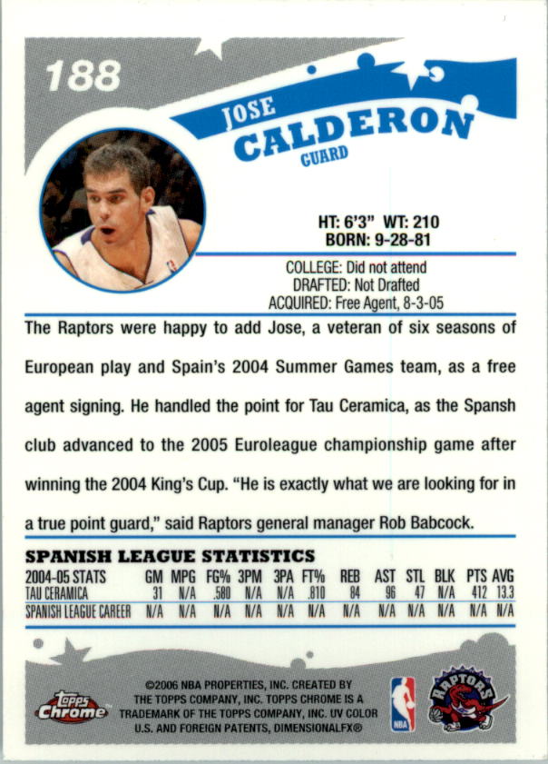2005-06 Topps Chrome Basketball "Main Set" Cards #1 to #275 Rookies and Veterans - Picture 327 of 483