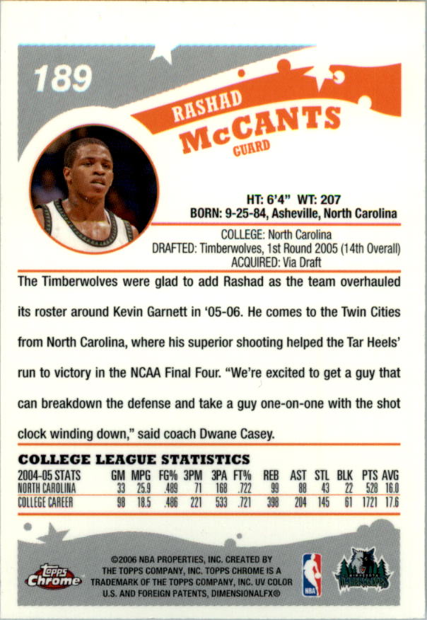 2005-06 Topps Chrome Basketball "Main Set" Cards #1 to #275 Rookies and Veterans - Picture 329 of 483