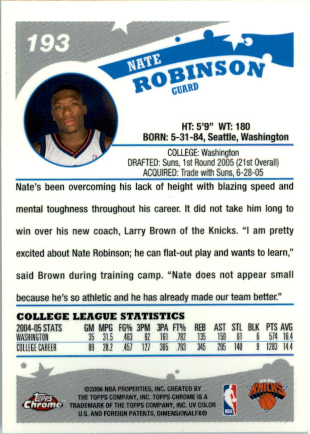 2005-06 Topps Chrome Basketball "Main Set" Cards #1 to #275 Rookies and Veterans - Picture 337 of 483