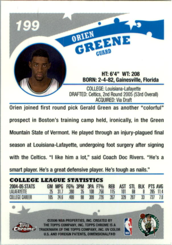 2005-06 Topps Chrome Basketball "Main Set" Cards #1 to #275 Rookies and Veterans - Picture 348 of 483