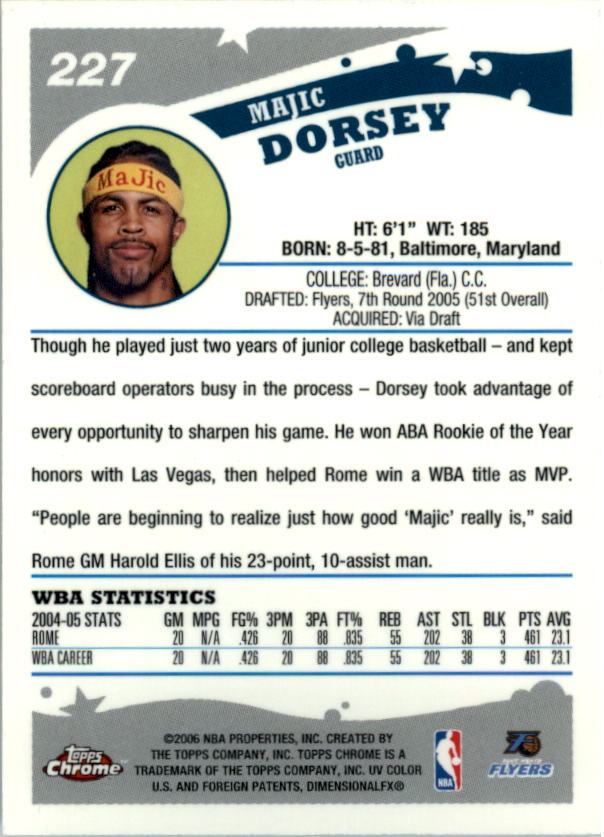 2005-06 Topps Chrome Basketball "Main Set" Cards #1 to #275 Rookies and Veterans - Picture 391 of 483