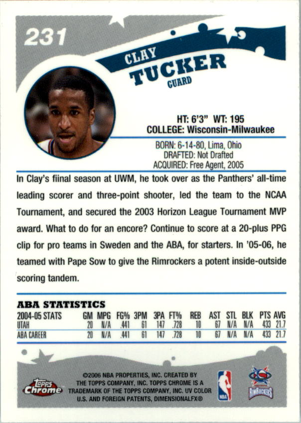 2005-06 Topps Chrome Basketball "Main Set" Cards #1 to #275 Rookies and Veterans - Picture 399 of 483