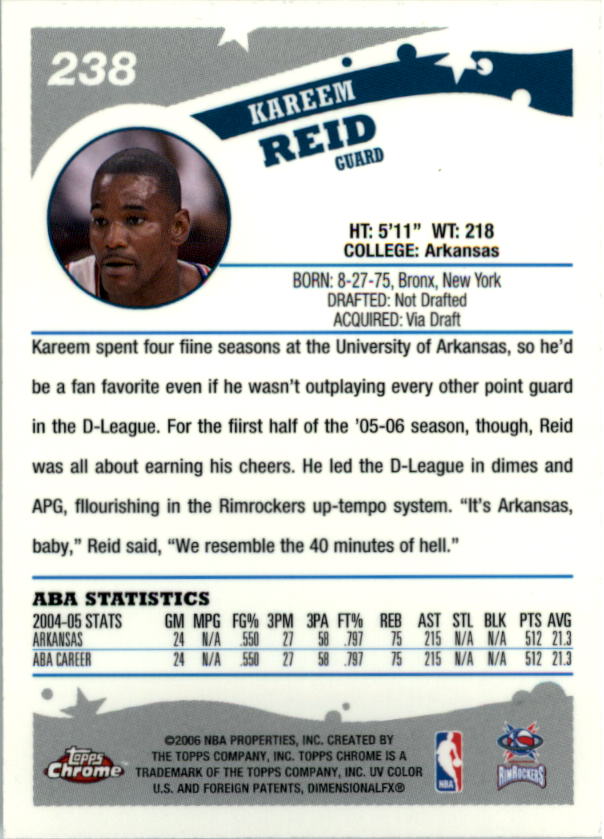 2005-06 Topps Chrome Basketball "Main Set" Cards #1 to #275 Rookies and Veterans - Picture 413 of 483