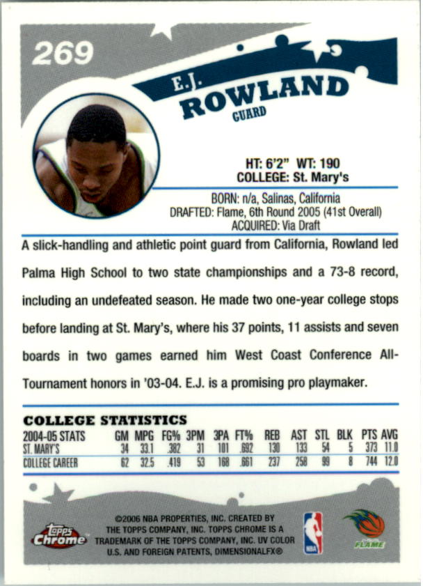 2005-06 Topps Chrome Basketball "Main Set" Cards #1 to #275 Rookies and Veterans - Picture 473 of 483