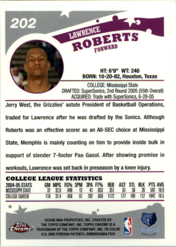 2005-06 Topps Chrome Basketball "Main Set" Cards #1 to #275 Rookies and Veterans - Picture 352 of 483