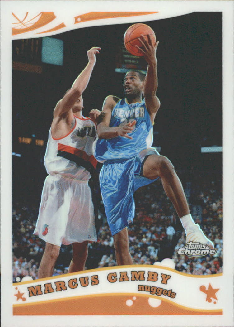 Tarjetas de inserto paralelo ""Refractores"" de baloncesto Topps cromadas 2005-06 - Imagen 6 de 98
