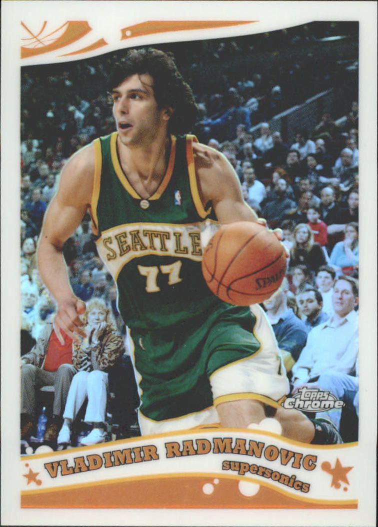 Tarjetas de inserto paralelo ""Refractores"" de baloncesto Topps cromadas 2005-06 - Imagen 14 de 98