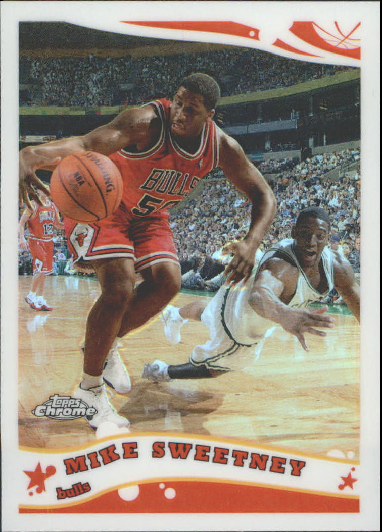 Tarjetas de inserto paralelo ""Refractores"" de baloncesto Topps cromadas 2005-06 - Imagen 24 de 98
