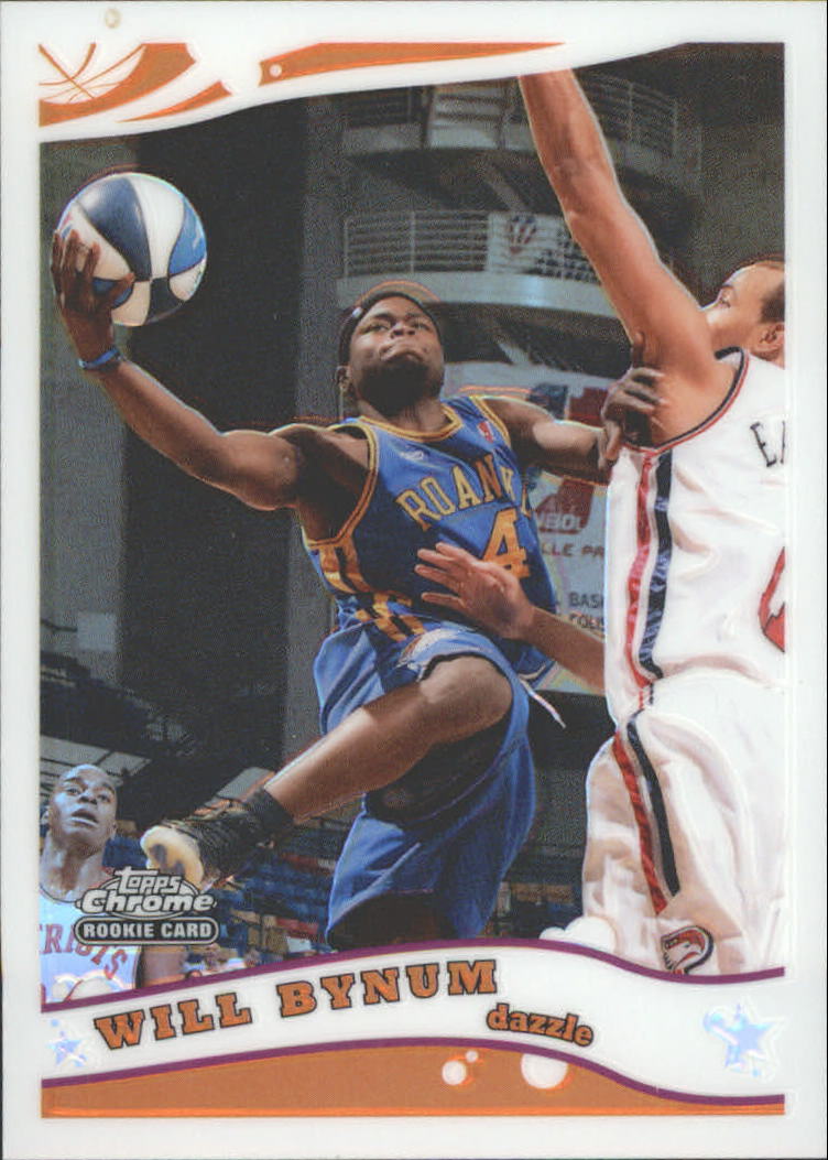 Tarjetas de inserto paralelo ""Refractores"" de baloncesto Topps cromadas 2005-06 - Imagen 38 de 98