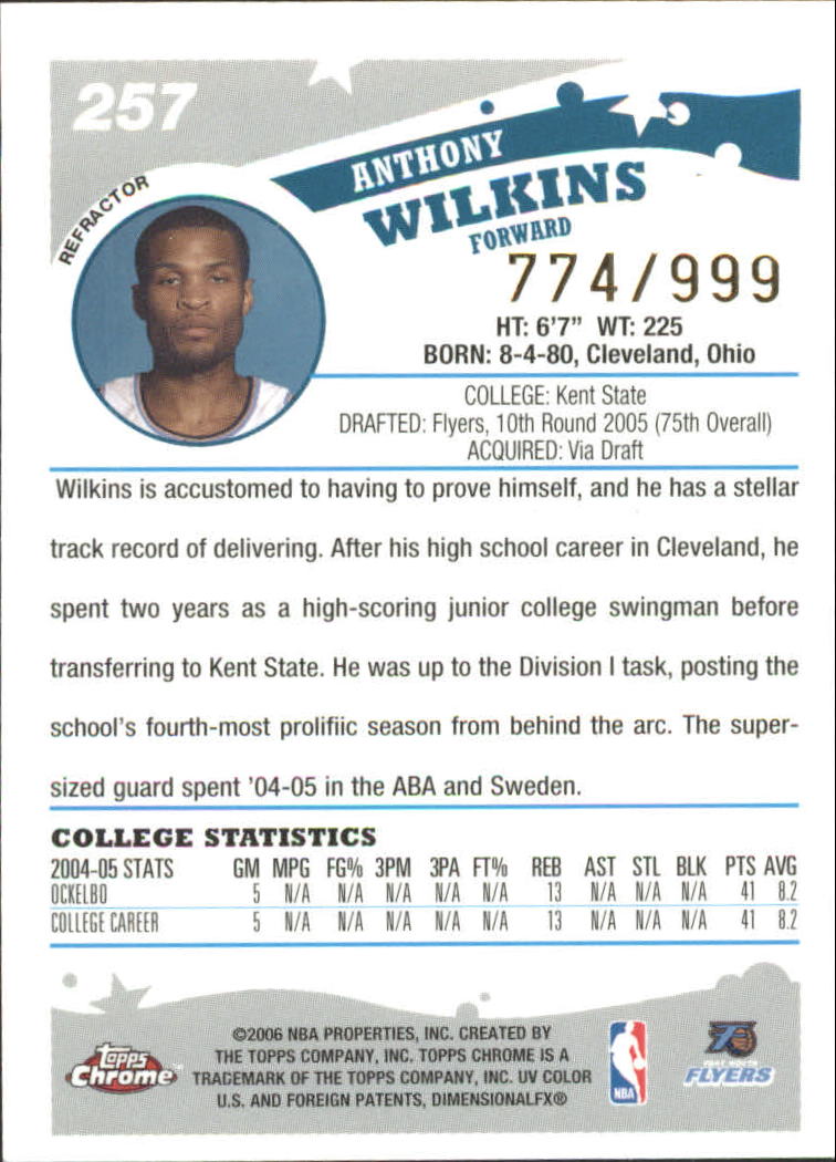 Tarjetas de inserto paralelo ""Refractores"" de baloncesto Topps cromadas 2005-06 - Imagen 58 de 98