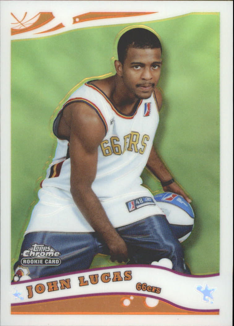 Tarjetas de inserto paralelo ""Refractores"" de baloncesto Topps cromadas 2005-06 - Imagen 63 de 98