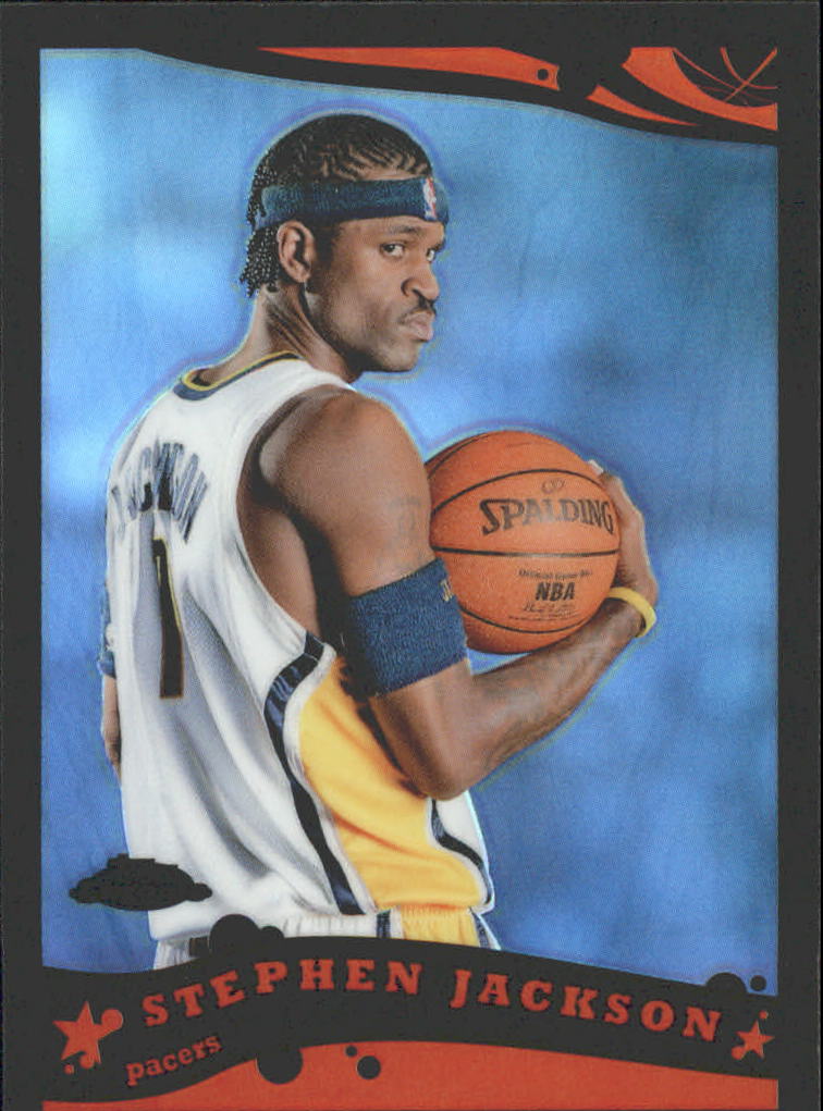 Tarjetas de inserto paralelo ""Refractores"" de baloncesto Topps cromadas 2005-06 - Imagen 75 de 98