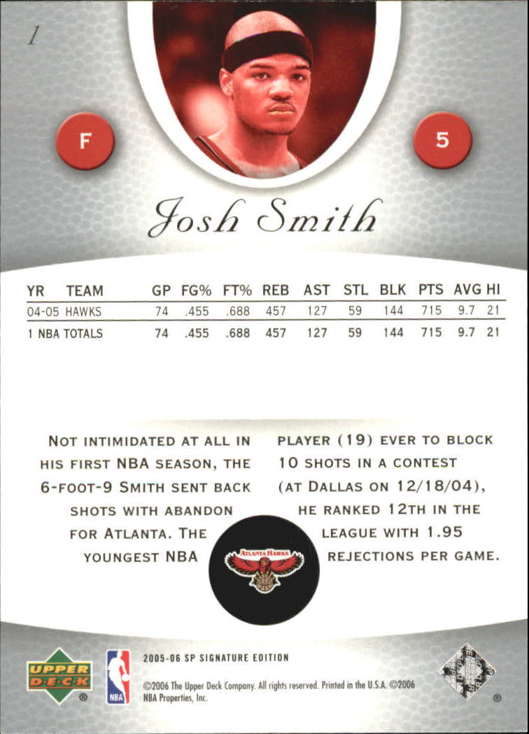 2005-06 SP Signature Edition Basketball YOU PICK - Picture 3 of 113