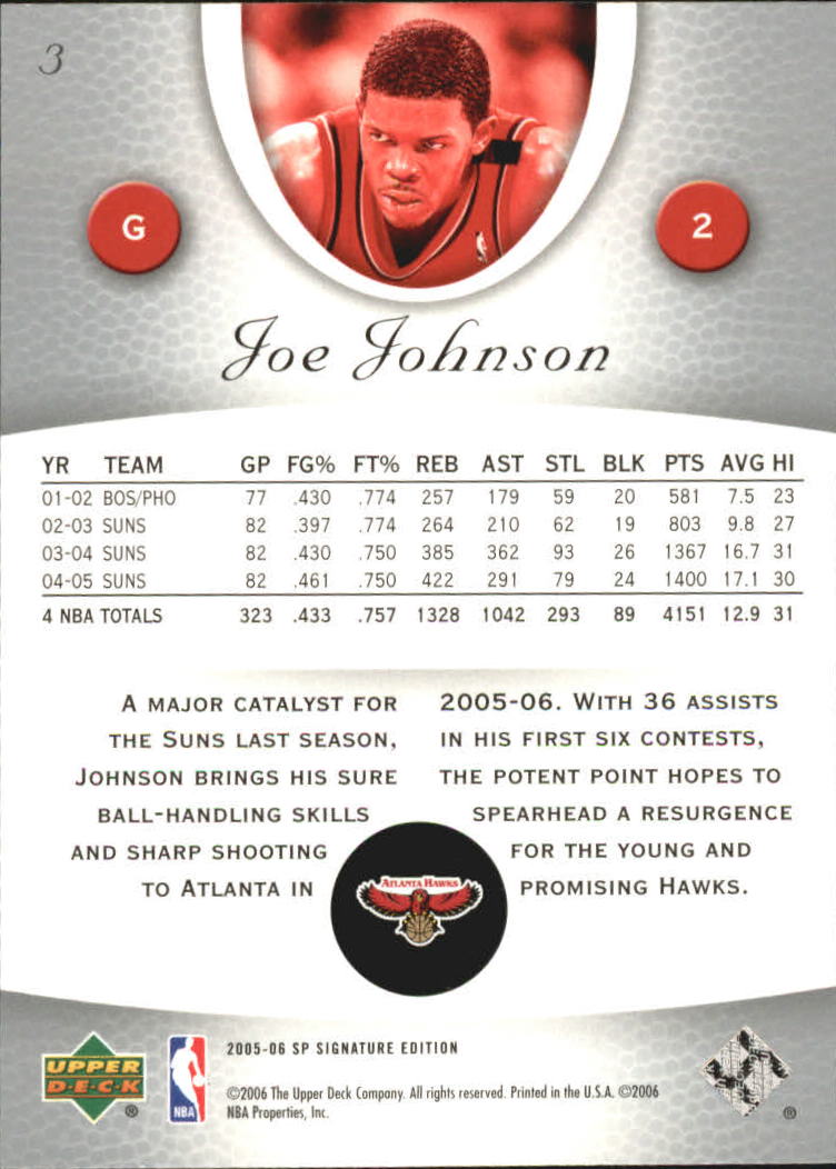 2005-06 SP Signature Edition Basketball YOU PICK - Picture 5 of 113