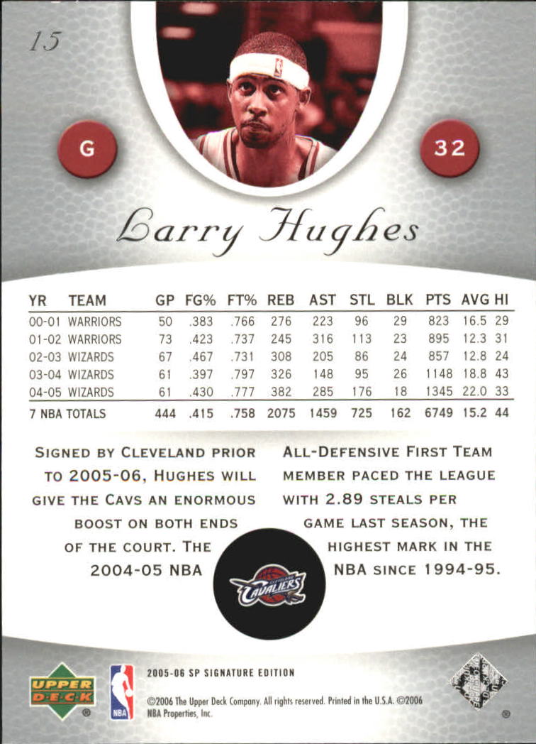 2005-06 SP Signature Edition Basketball YOU PICK - Picture 11 of 113