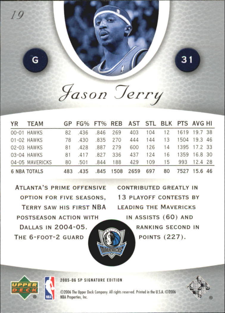 2005-06 SP Signature Edition Basketball YOU PICK - Picture 15 of 113