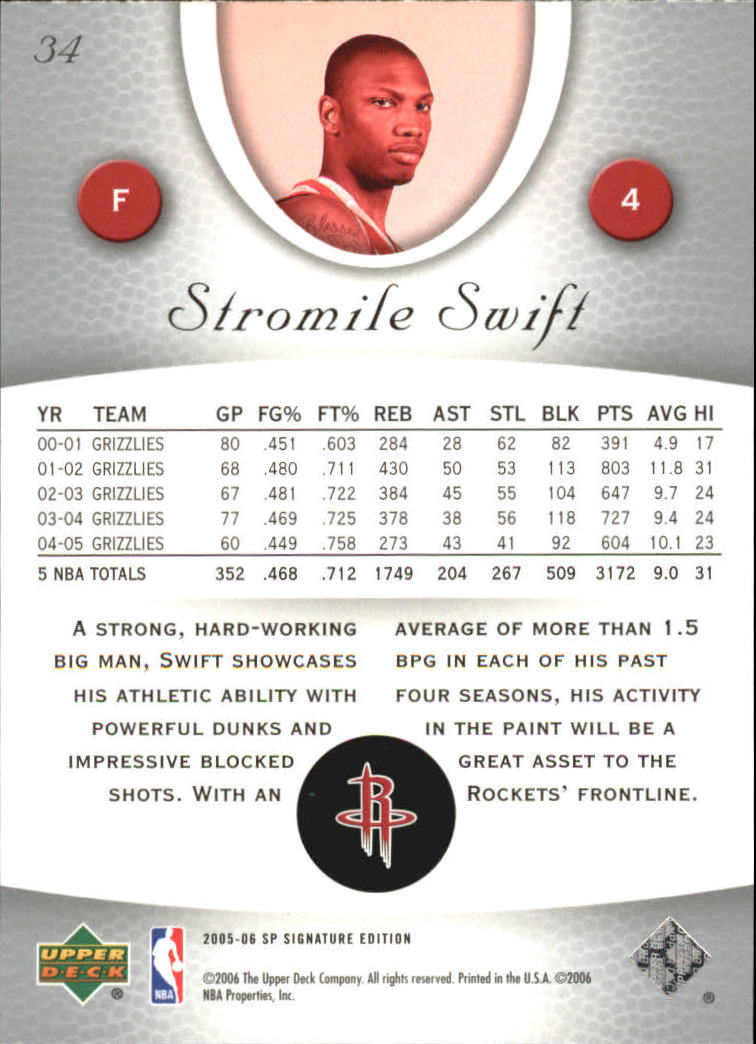 2005-06 SP Signature Edition Basketball YOU PICK - Picture 29 of 113