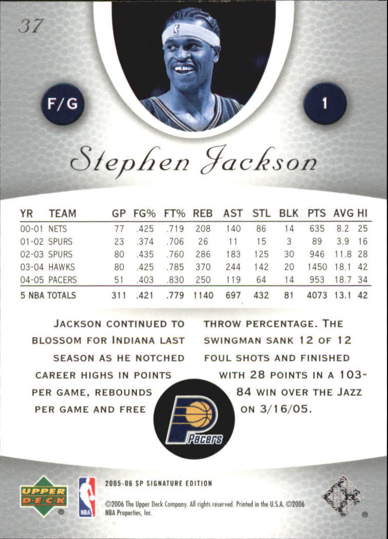 2005-06 SP Signature Edition Basketball YOU PICK - Picture 31 of 113