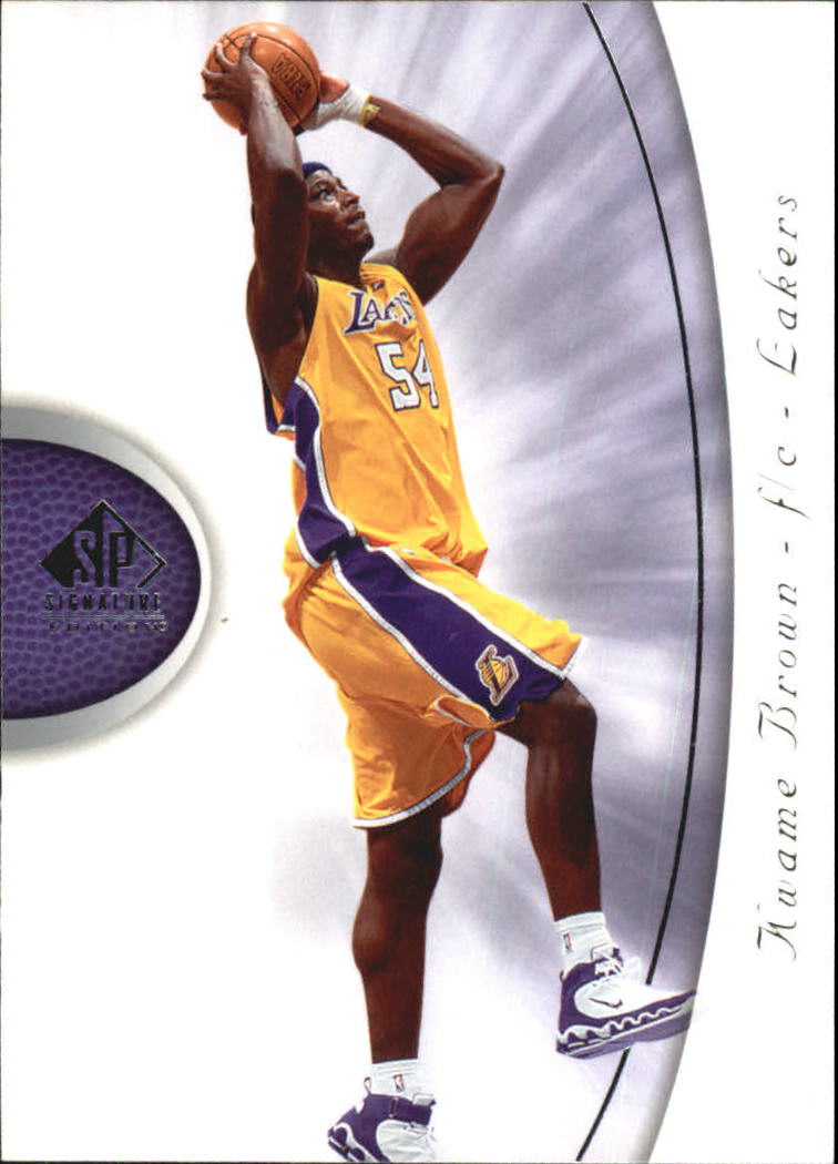 2005-06 SP Signature Edition Basketball YOU PICK - Picture 34 of 113